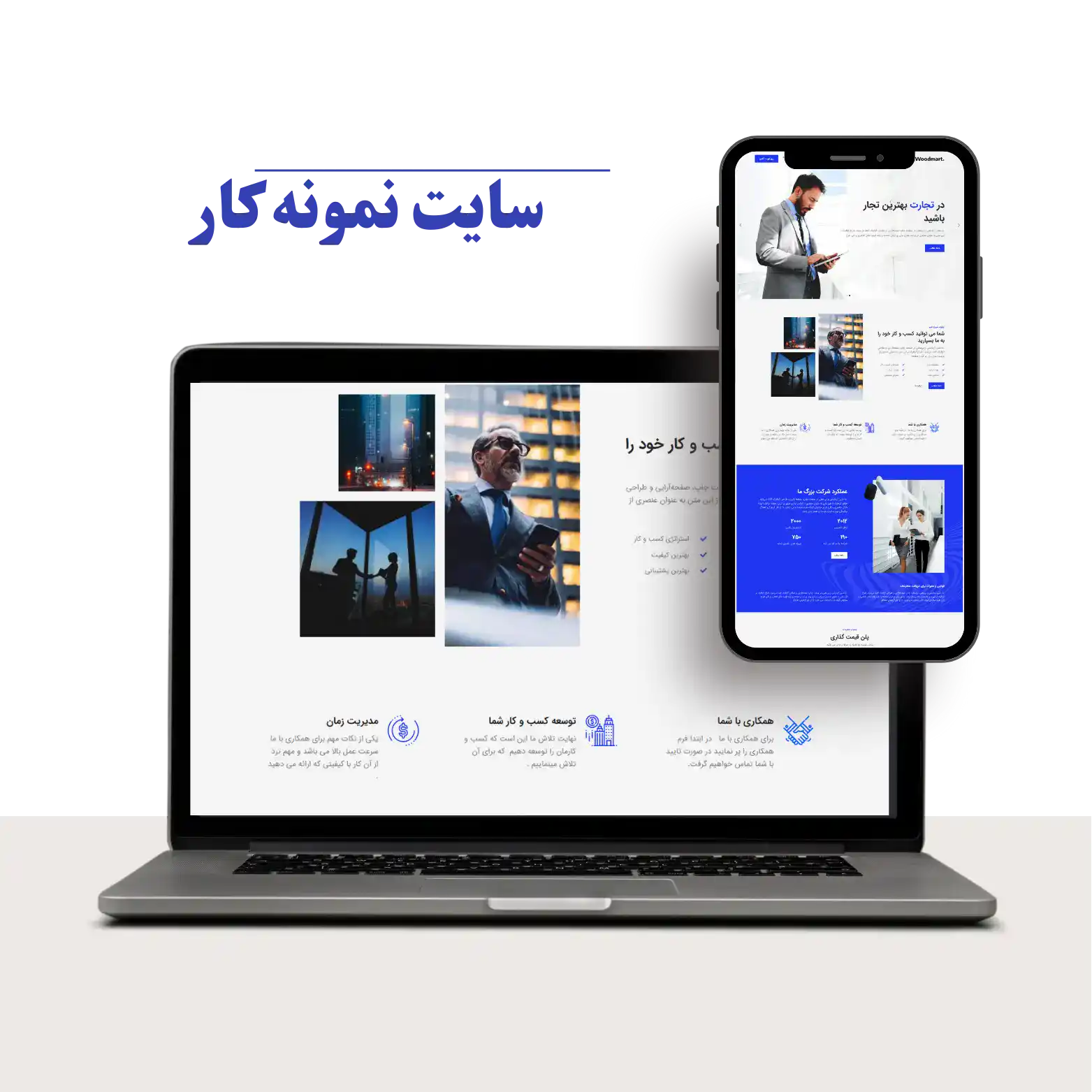 خدمات طراحی سایت املاک